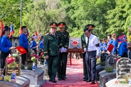 Tribute to Sacrifice at Dong Tam International War Cemetery